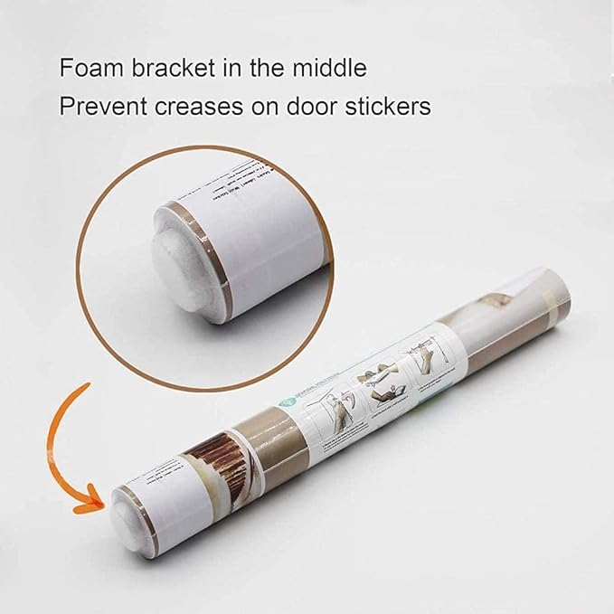 3D Door Stickers Murals Peel and Stick - Wine Cellar - Door Wallpaper Self-Adhesive Door Decals Removable PVC Waterproof Door Poster for Bedroom Living Room Door 35.4" x 78.7"