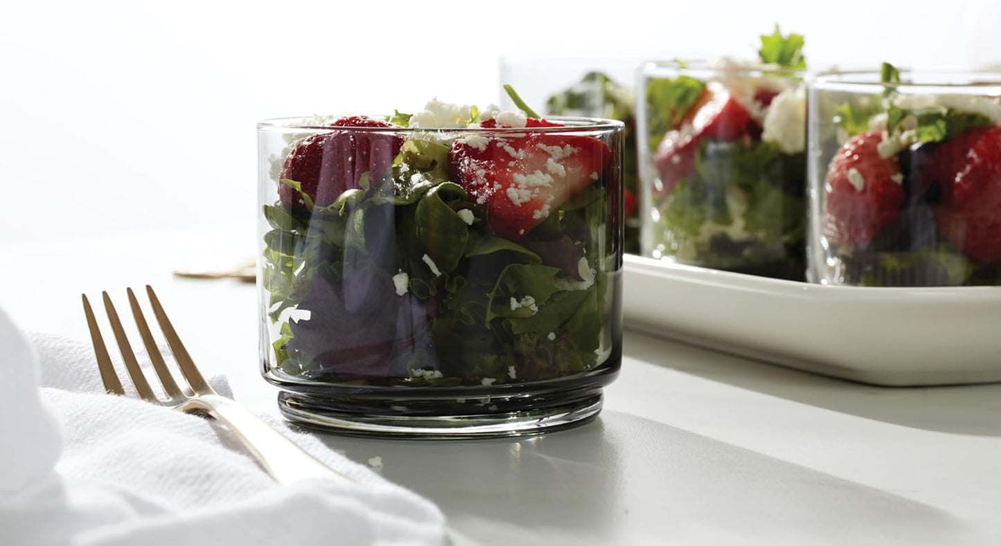 Lenox Tuscany Classics 4Pc Short Glasses, 1.10, Black