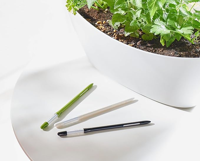 (Amazon Limited 5-Piece Set) Cabinoche SUSTEE Watering Checker Susty Set of 5 L Black Can Be Checked by Just Pointing to Check Watering Timing for Home Plants, Gardening, Interior Decoration