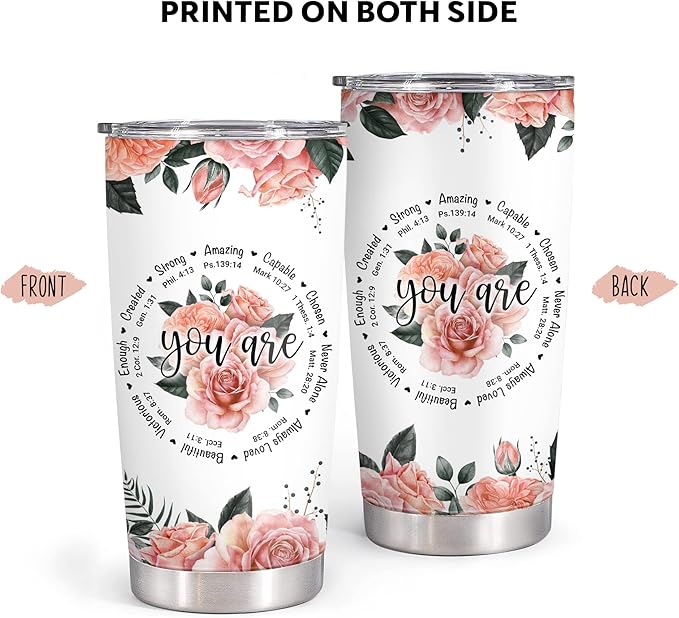 Christian Gifts for Women - Religious Gifts for Women, Catholic Gifts Women - Inspirational Gifts for Women, Spiritual Gifts - Christmas Gifts for Women, Birthday Gifts for Women - 20 Oz Tumbler