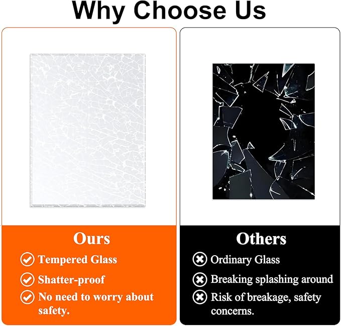 Ruomeng Frameless Full Length Mirror for Wall, 48x12 Inch Bathroom Vanity Mirror Farmhouse, Large Rectangle Mirror with Beveled Edge, Tempered Glass, Hangs Horizontally or Vertically