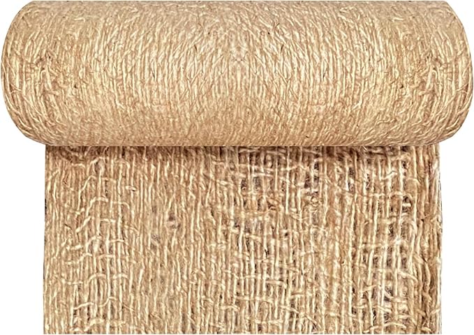 Agfabric Natural Jute Erosion Control,Jute Netting -48" Wide x60 feet Long Soil Saver Mesh Blanket