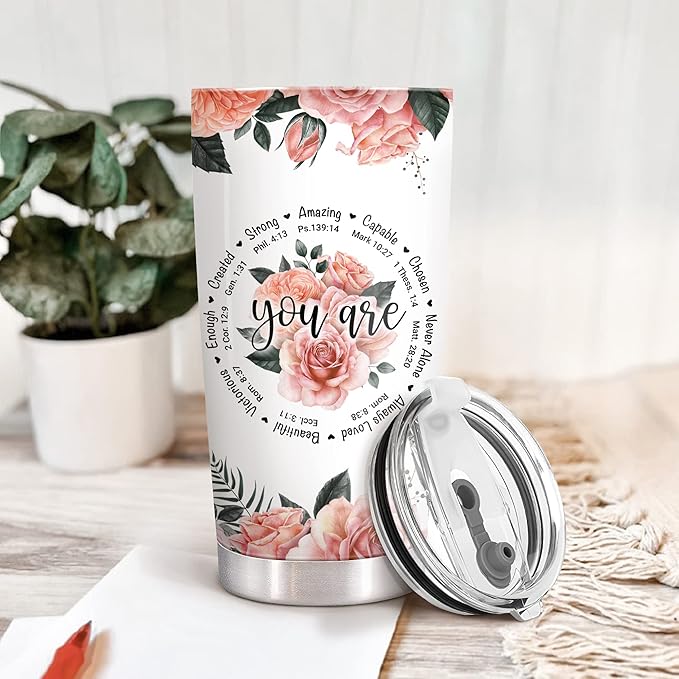 Christian Gifts for Women - Religious Gifts for Women, Catholic Gifts Women - Inspirational Gifts for Women, Spiritual Gifts - Christmas Gifts for Women, Birthday Gifts for Women - 20 Oz Tumbler