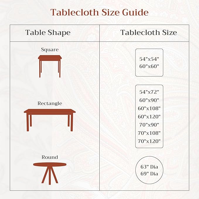 Maison d' Hermine Table Cloth Square Table 100% Cotton 54 x 54 Inches Tablecloth Reusable Decorative Everyday Use for Dining Room, Farmhouse, Home, Party, Festive & Wedding Spring Summer - Cedrat