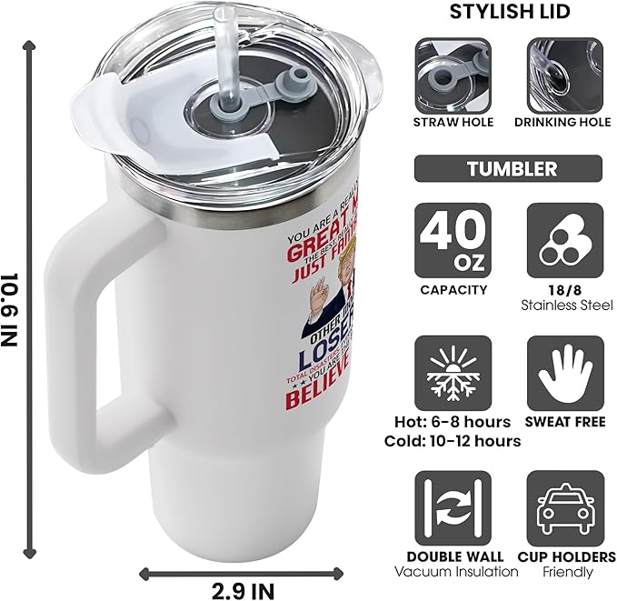 Gifts for Mom from Daughter Son - Mom Birthday Gifts, Birthday Gifts for Mom, Mother Birthday Gifts - Mom Gifts for Christmas, Christmas Gifts for Mom - New Mom Gifts for Women - 40 Oz Mom Tumbler