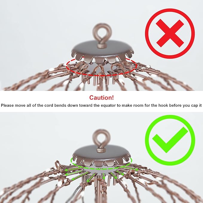 LIGHTSHARE 12IN 96LED Light Ball Yard Decoration Pathway Lights Sphere Light with Fold Flat Metal Frame Indoor Outdoor Waterproof Garden Lights, Plug in