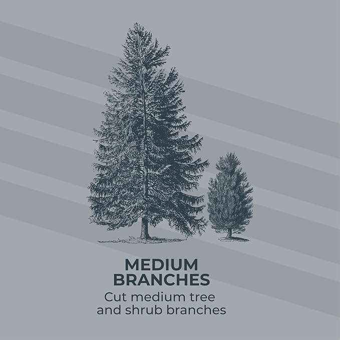 Woodland Tools Co. Heavy Duty Extendable Lopper – 25"-37" Telescoping Handles, LeverAction Mechanism, 1.75" Cut Capacity, Ideal for Tree and Branch Trimming