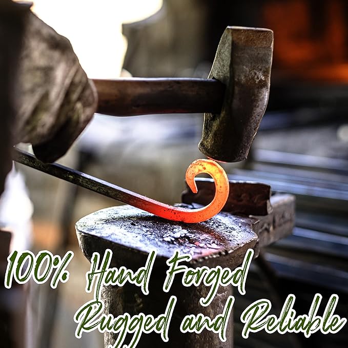 AJART Hanging Plant Hanger Outdoor: 2Pieces Bird Feeder Wall Hooks - 16-Inch Heavy-Duty Plant Bracket Hook for Hanging Flower Baskets