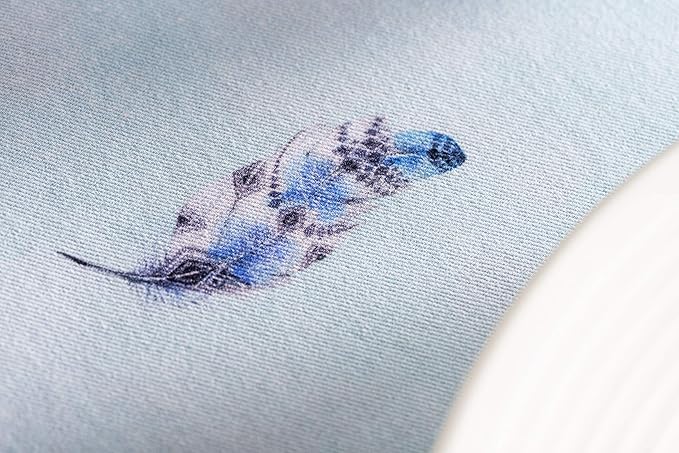 Maison d' Hermine Table Cloth Round Table 100% Cotton 63 Inches Tablecloth Reusable Decorative Everyday Use for Dining Room, Farmhouse, Home, Party, Festive & Wedding Spring Summer - Ibiza