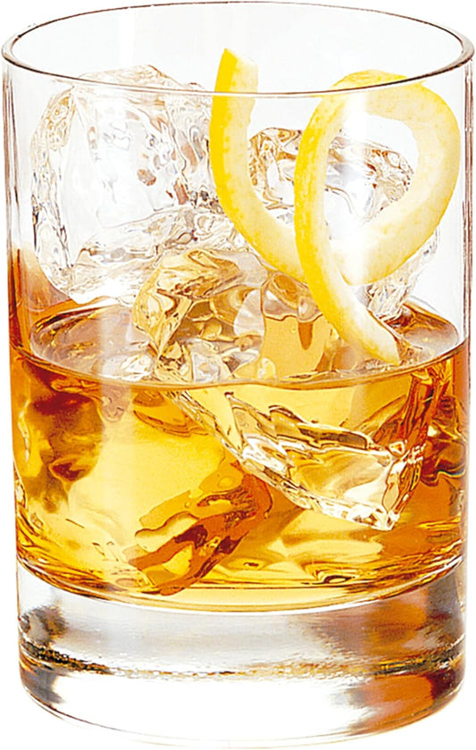 Libbey 918CD Heavy Base Finedge Rim Double Old Fashioned Glasses, 13.5-ounce, Set of 12