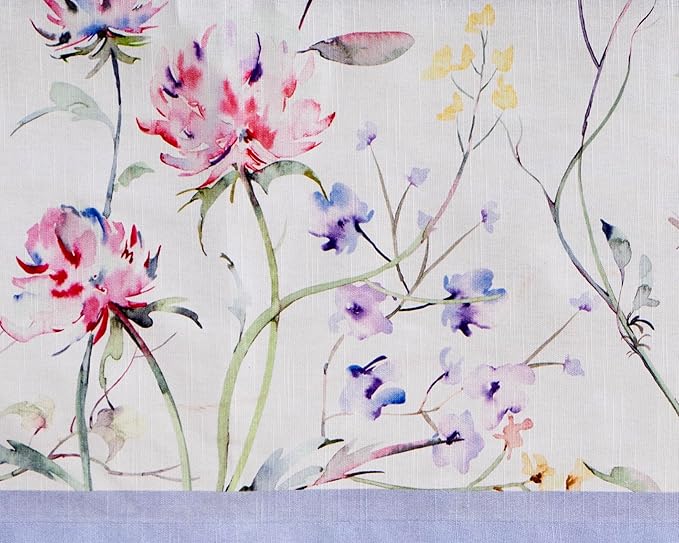 Maison d' Hermine Table Cloth Rectangle Table 100% Cotton 70 x 140 Inches Tablecloth Reusable Decorative for Dining Room, Farmhouse, Home, Party, Festive & Wedding Spring Summer - Summer Floral