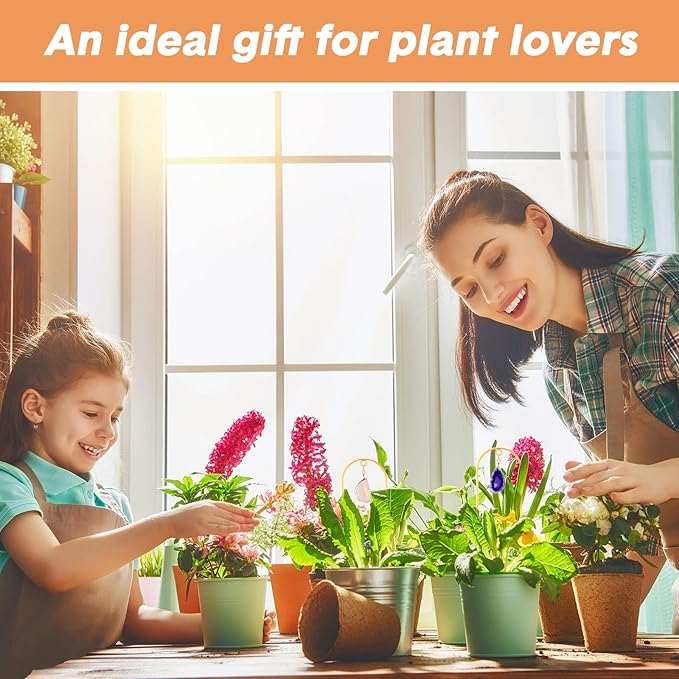 Zopeal 4 Pack Small Metal Plant Trellis Indoor 17 Inch Mini Gold Garden Trellis Potted Plant Support Stake Houseplant Trellis with Agate for Indoor Outdoor Climbing Plants Vine Flower Pot Plant Decor