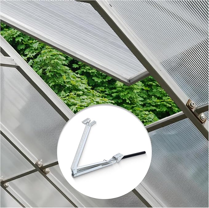 Ycsst Automatic Vent Opener Standard Automatic Roof Vent Opener Solar Heat Sensitive Greenhouse Autovent Opener Standard-Lifts 15LBs for Hothouse Cold Frame Gardening Tools No Power Needed.