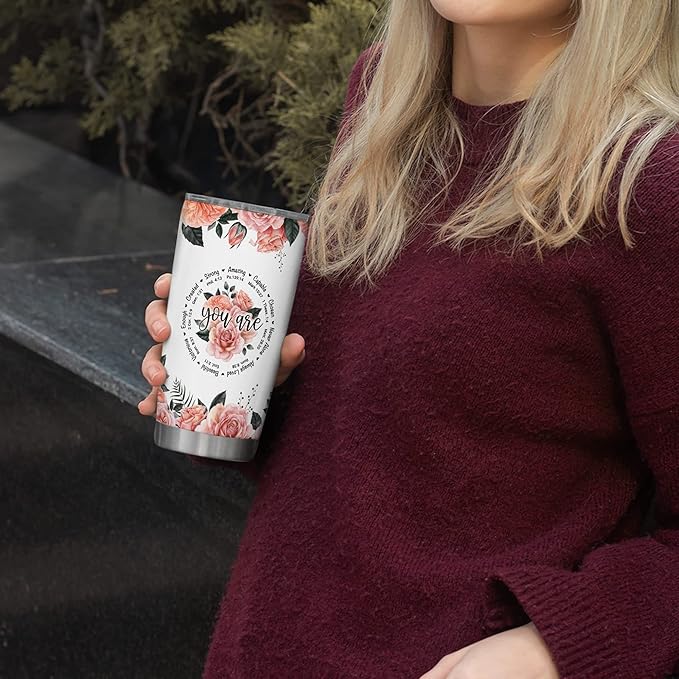 Christian Gifts for Women - Religious Gifts for Women, Catholic Gifts Women - Inspirational Gifts for Women, Spiritual Gifts - Christmas Gifts for Women, Birthday Gifts for Women - 20 Oz Tumbler