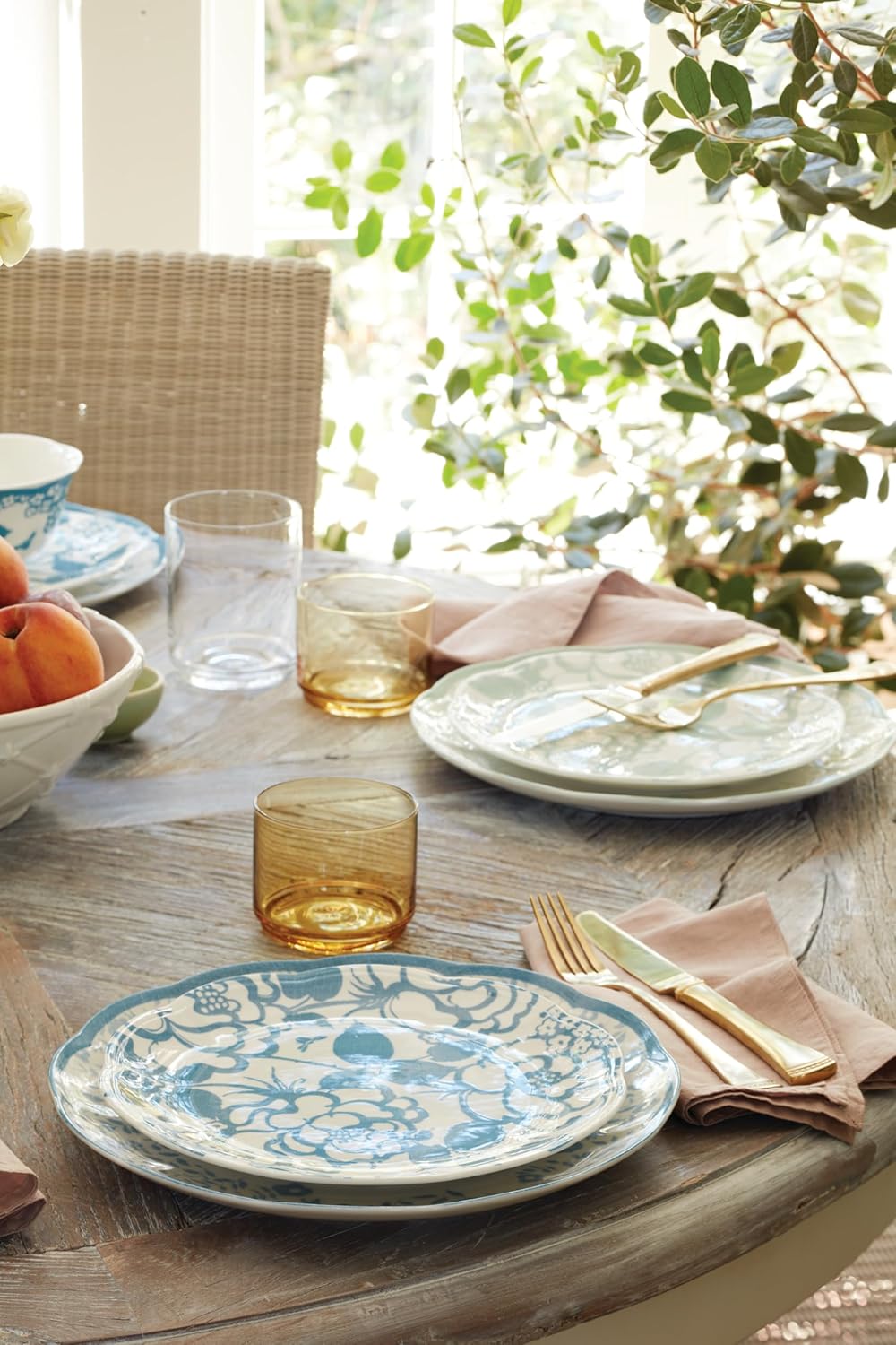 Lenox Tuscany Classics 4Pc Tall Glasses, 1.10, Orange