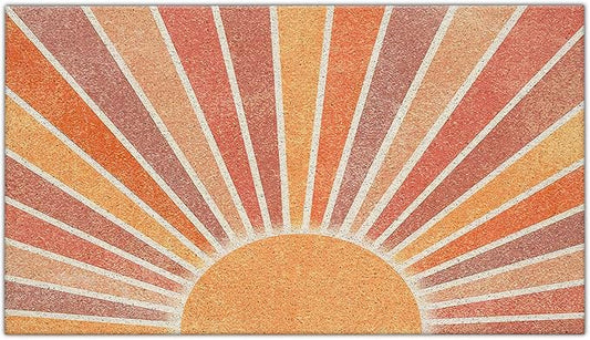 Nogrit Welcome Mat Outdoor Doormat Outdoor Entrance Boho Welcome Mats for Front Door Doormat 17x30 Indoor Entrance Mats for Front Door Front Door Mat Outside Entrance