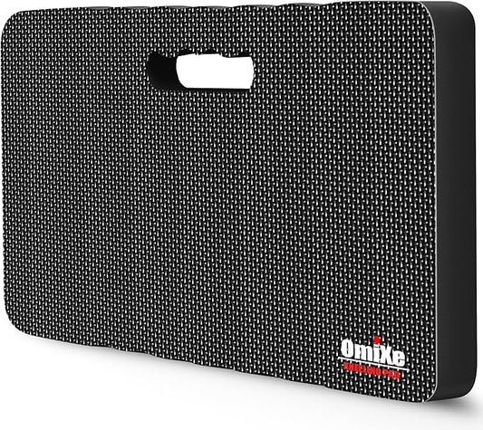 Extra Thick Kneeling Pad Comfy Foam Kneeler Mat Garden Knee Pad Cushion for Gardening Planting Yard Work Prayer Yoga Mechanic Exercise Workout Baby Bath 18 x 11 x 1.5 Inch Large Black 2 Pack